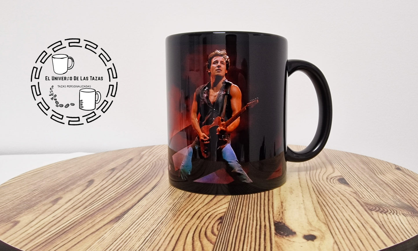 TAZA NEGRA BRUCE SPRINGSTEEN