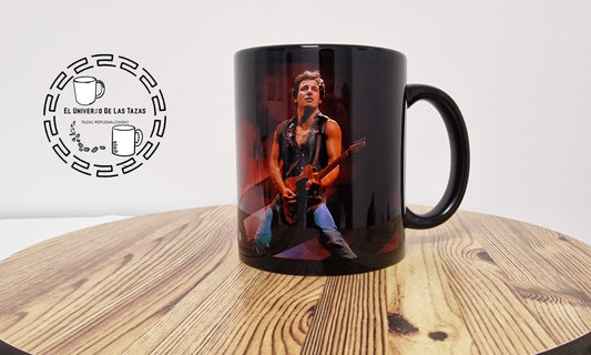 TAZA NEGRA BRUCE SPRINGSTEEN